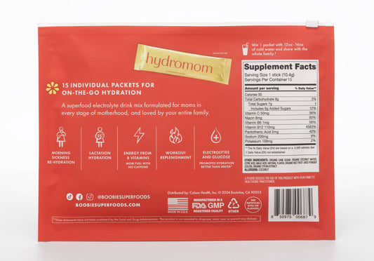 Hydromom |Superfood Electrolyte Drink Mix