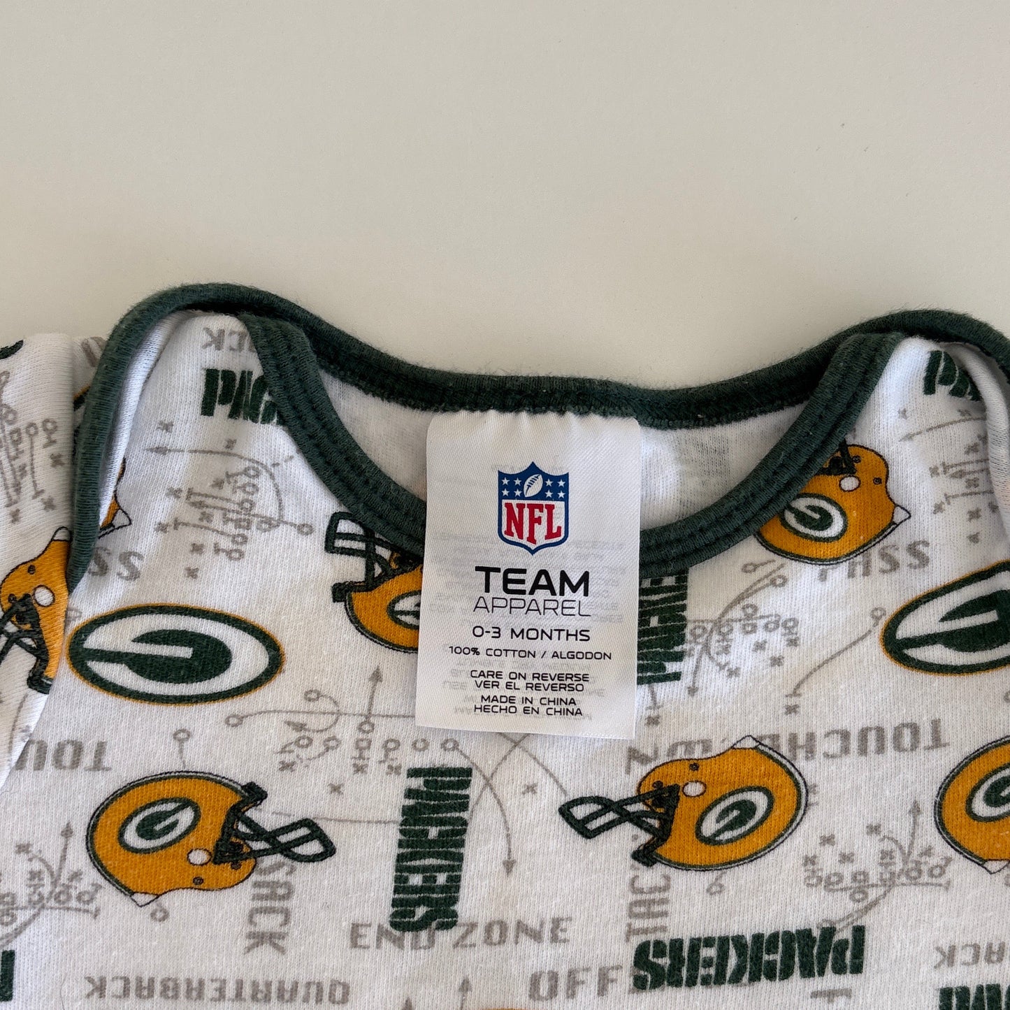 Pre-Loved Baby Bodysuit | Green Bay Packers