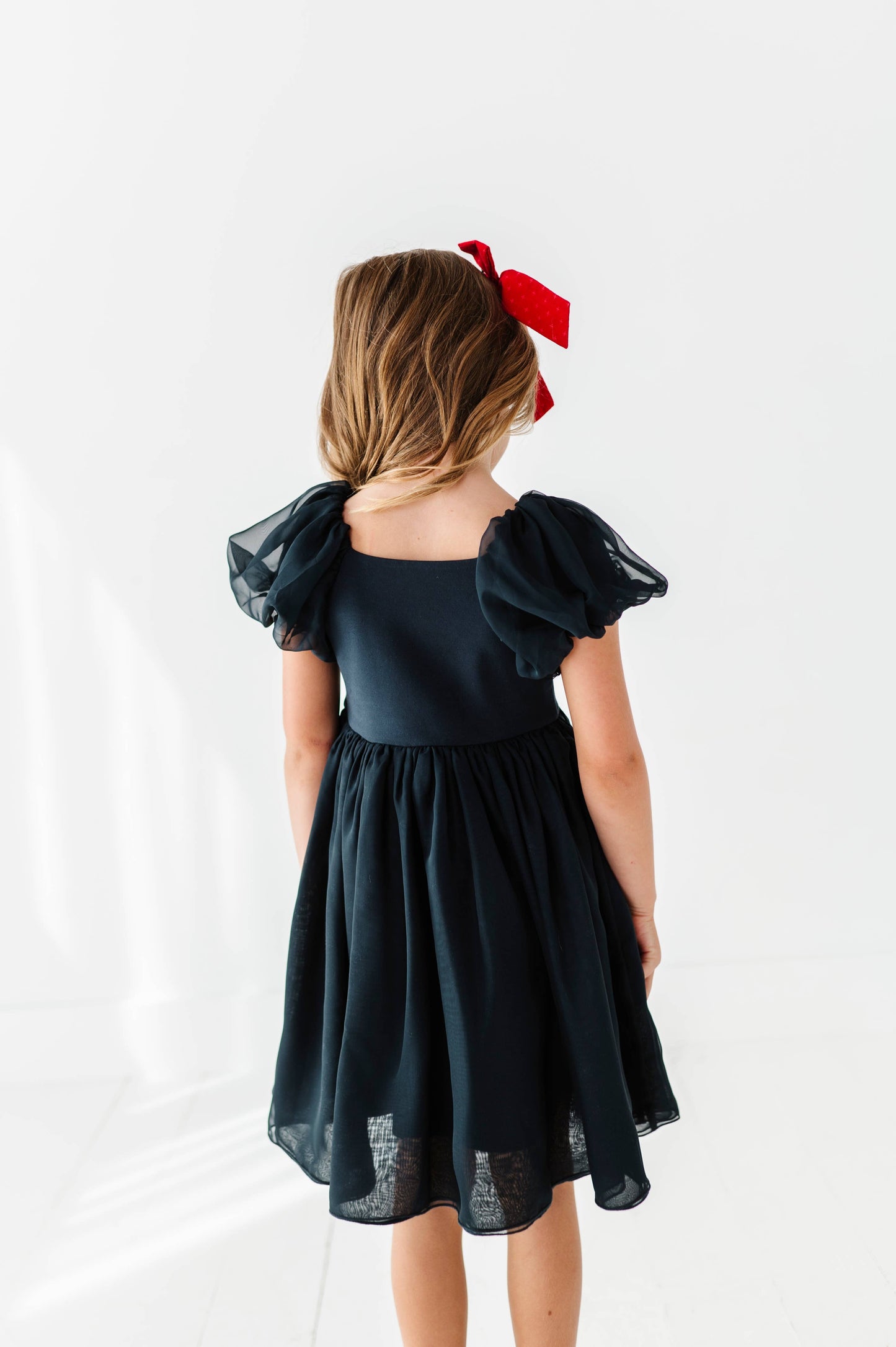 Bow Party Dress | Black