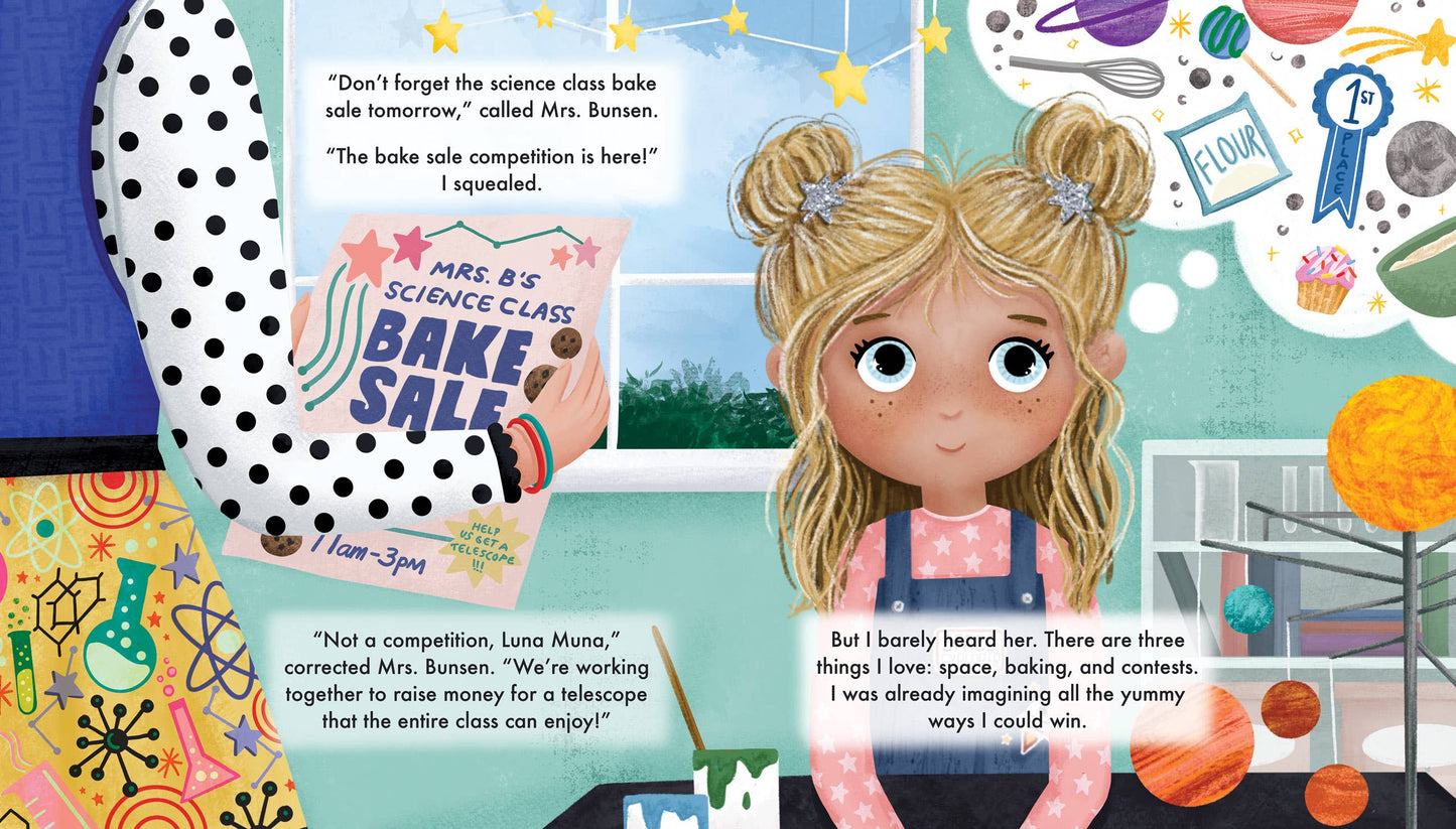 Luna Muna Space Cafe Children's Book