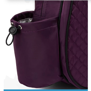 Tennis Quilted Backpack | Beige