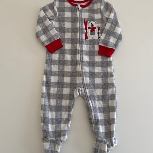Pre-Loved Polar Bear Ski Pajamas |12M