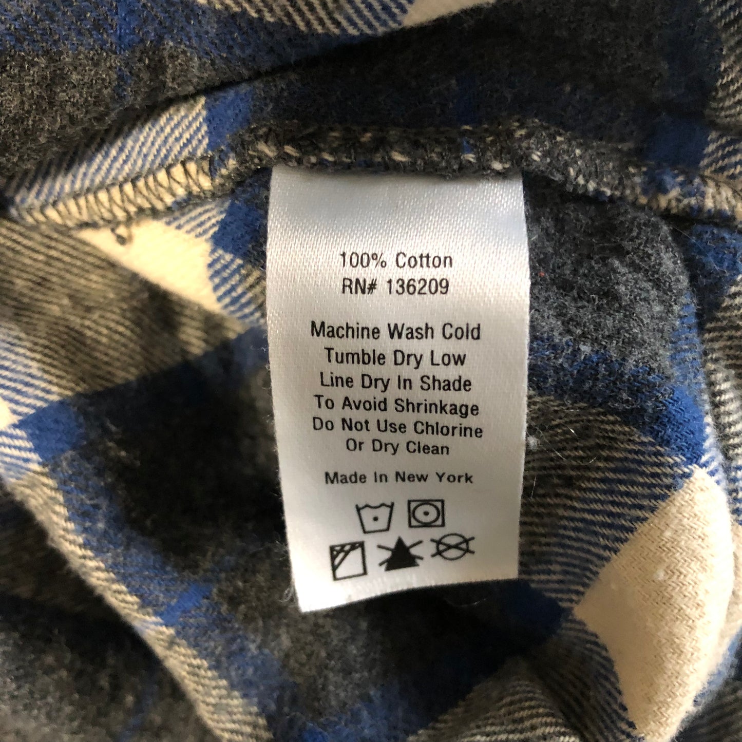 Hatch Maternity Flannel Button Down Shirt, Size 1 (Pre-Loved)