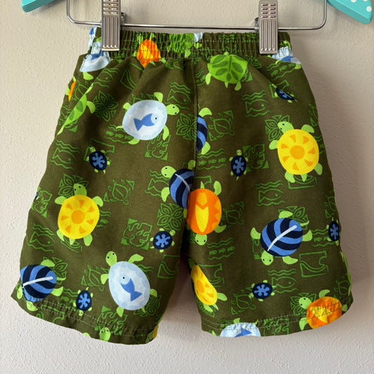 Swim Trunks, Built-In Swim Diaper, 18M (Pre-Loved)