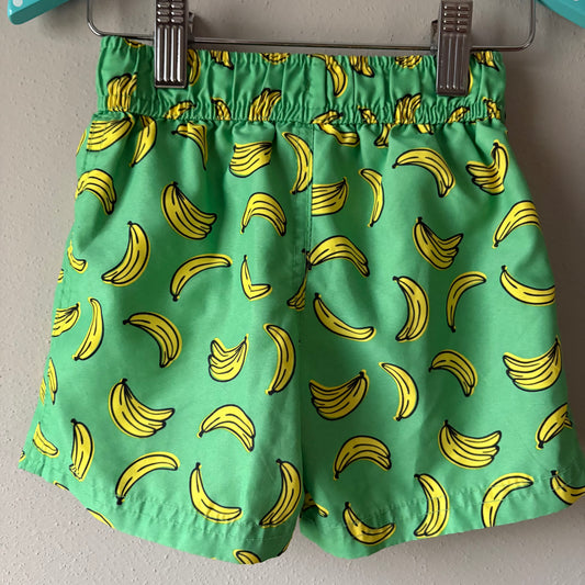 Green Banana Swim Trunks, 2T (Pre-Loved)