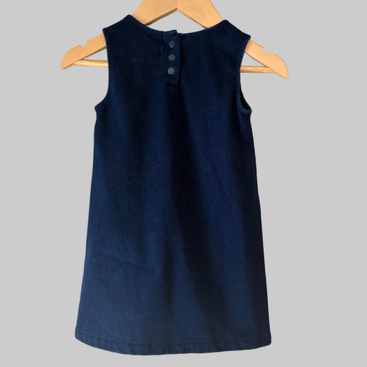 Sleeveless Dress, 24M | Denim (Pre-Loved)