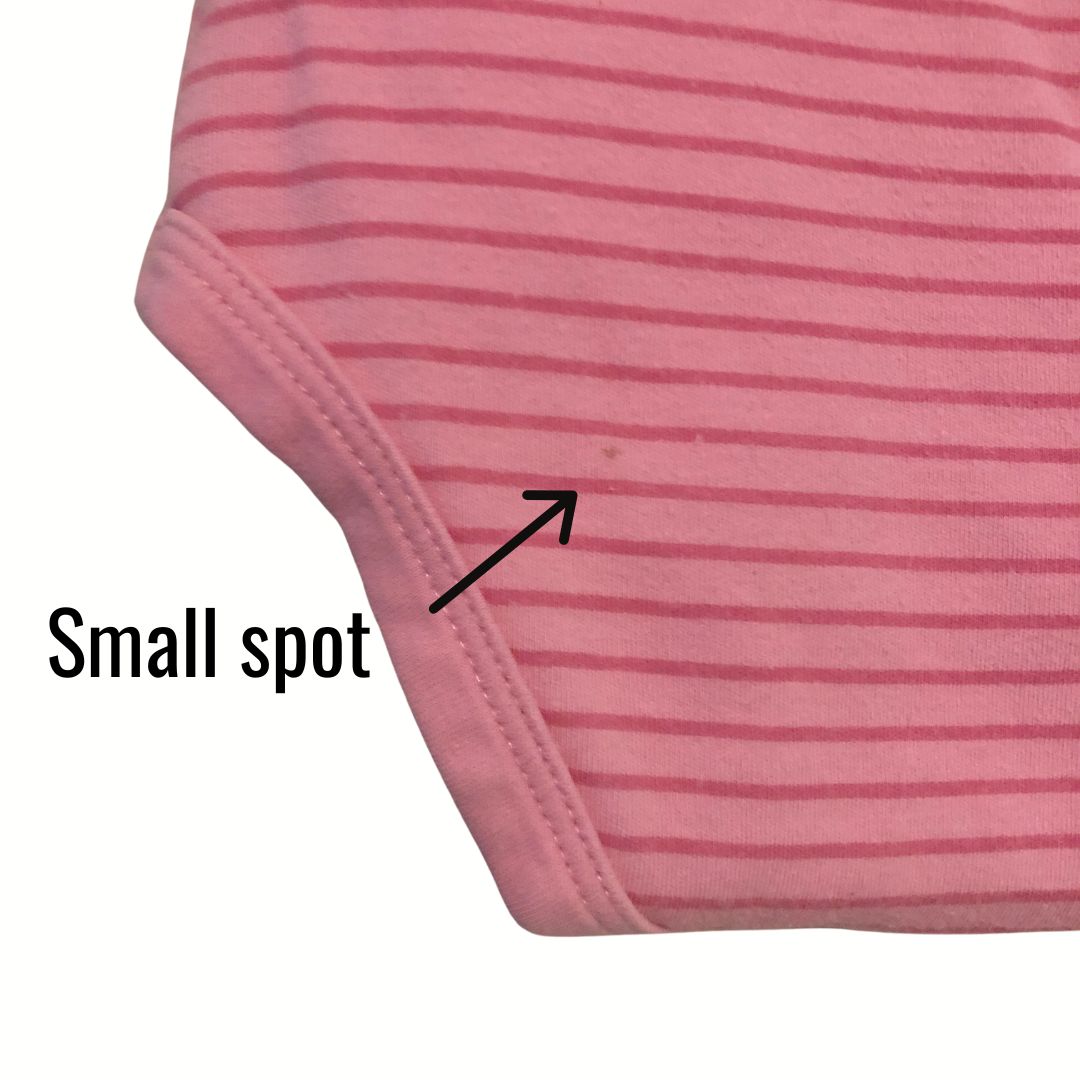 Packers Long Sleeve Bodysuit, 3-6M | Pink (Pre-Loved)