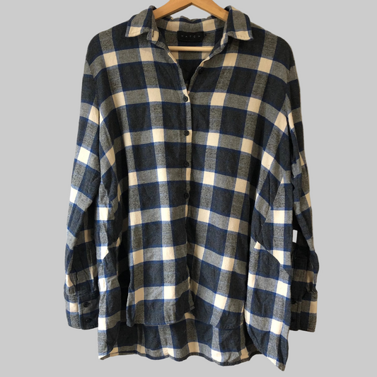 Hatch Maternity Flannel Button Down Shirt, Size 1 (Pre-Loved)