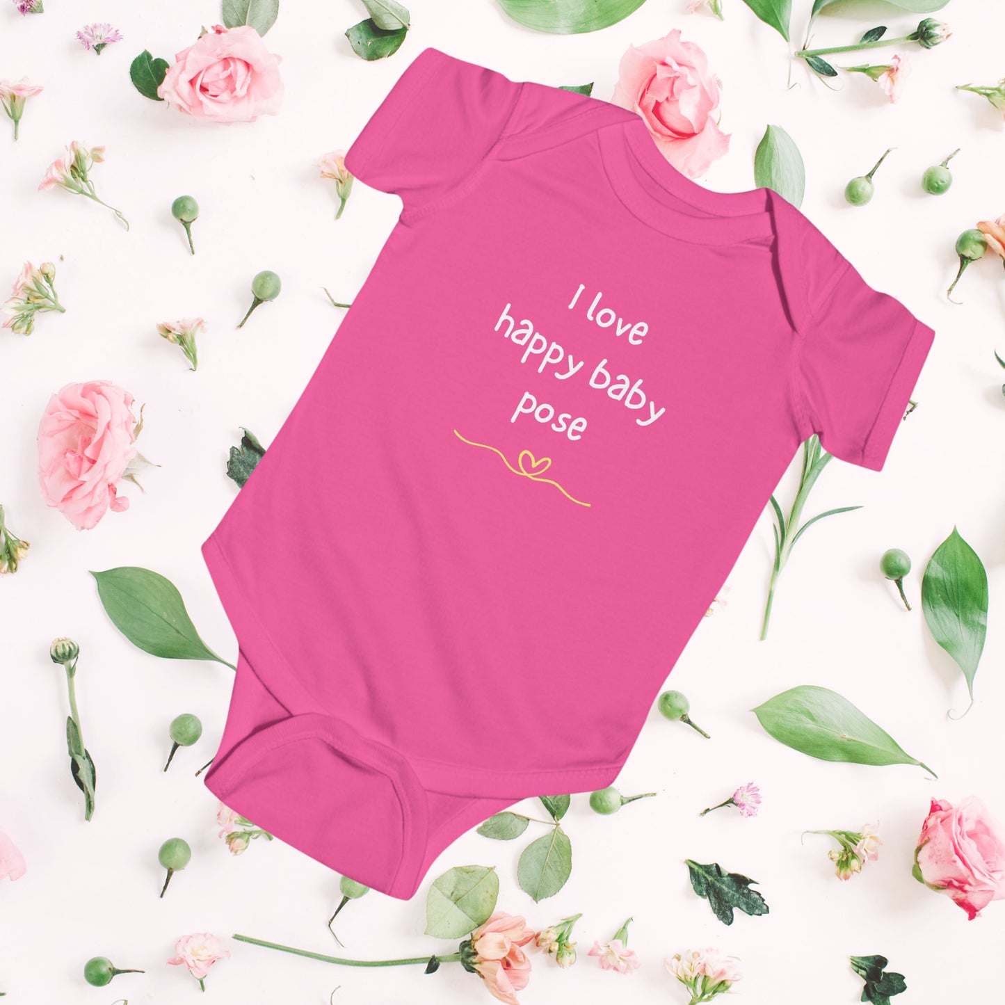 Happy Baby Pose Infant Bodysuit