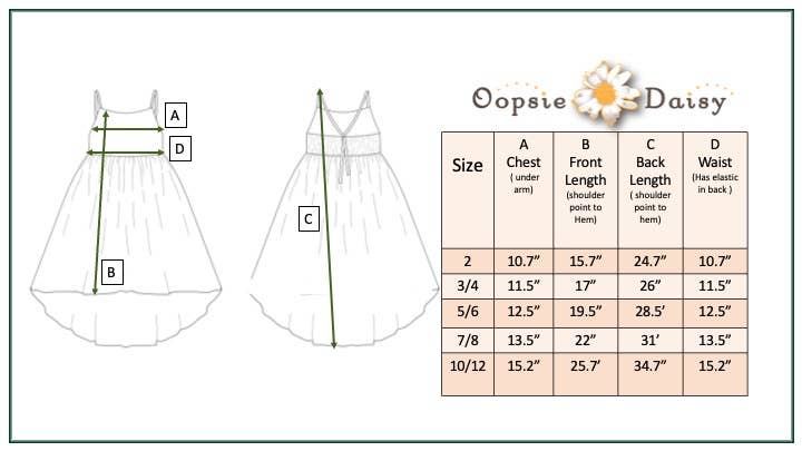 Kids' Hi-Lo Cotton Sundress | Rainbow