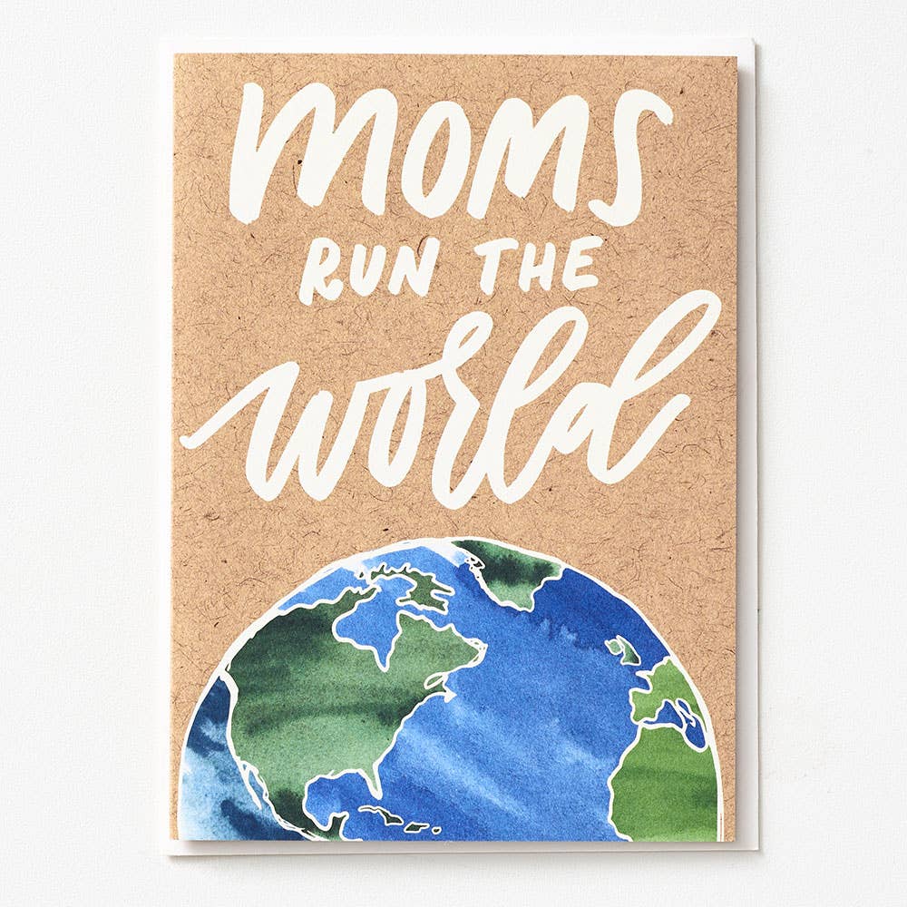 Mother's Day Card | Moms Run the World