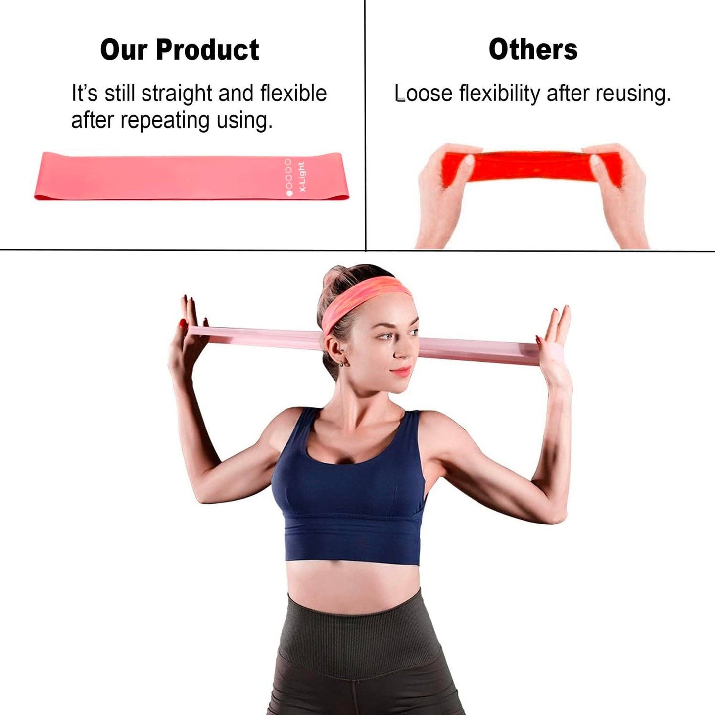 Resistance Bands | Pink & Purple
