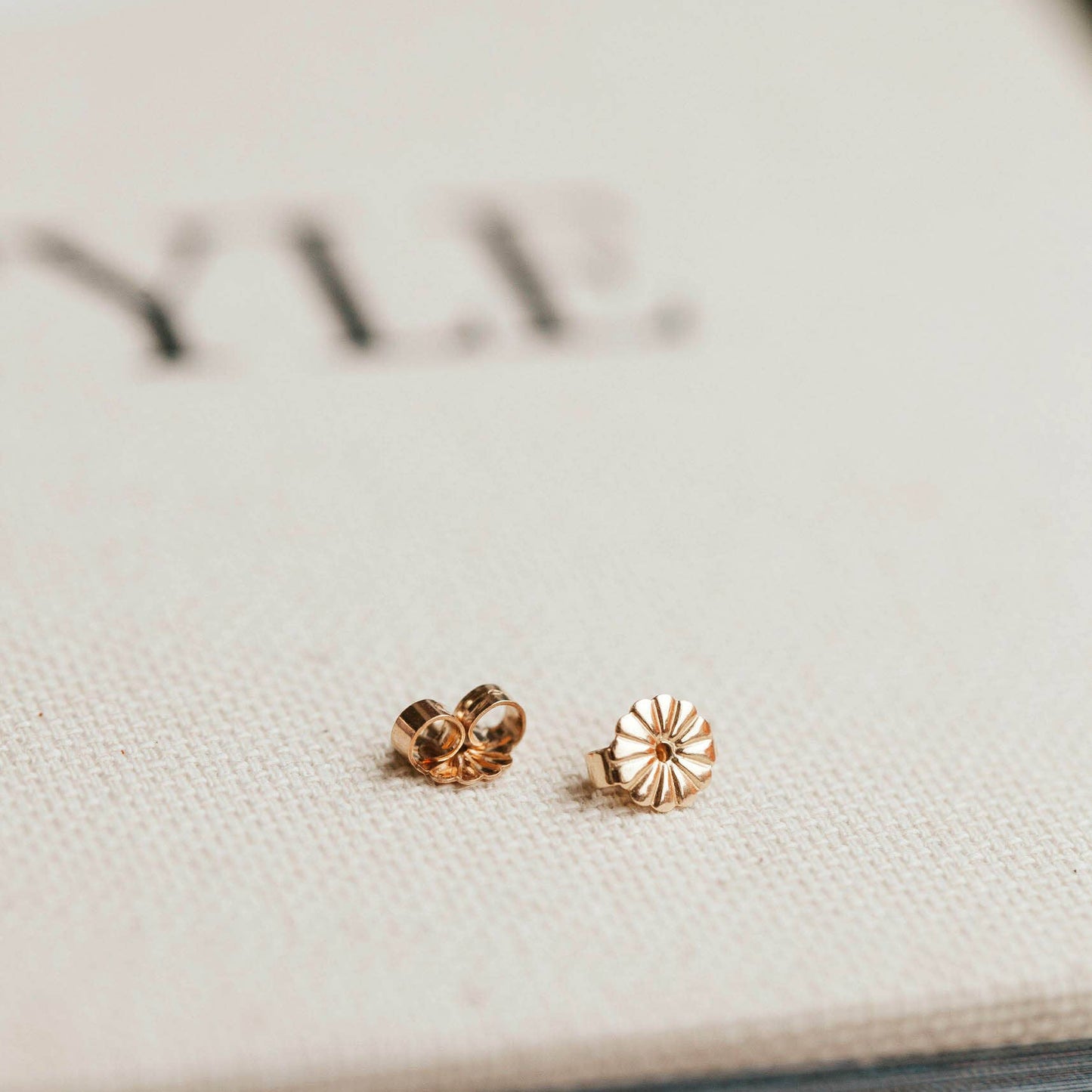 Tiny Heart Studs | 14kt Gold Fill