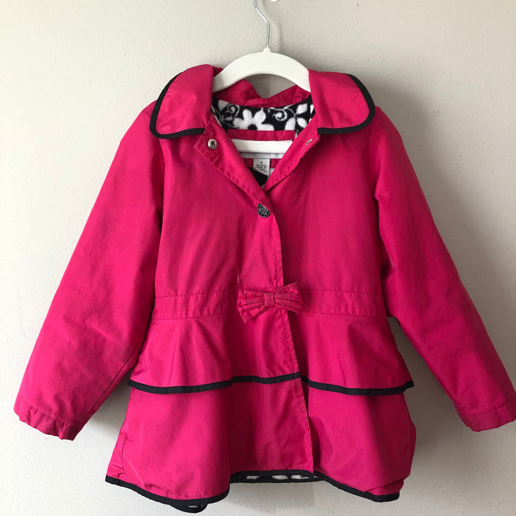 Pink Girls' Raincoat 