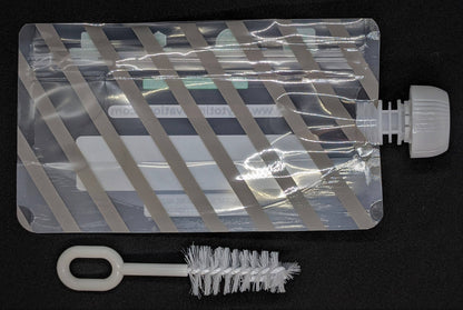 Reusable food pouches - 6 pack