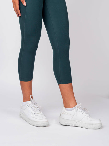 PlantTec™ Crop/Petite Leggings | Monstera or Black