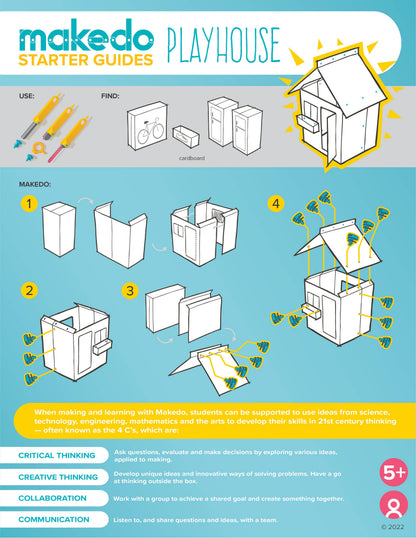 DISCOVER | Makedo Cardboard Construction Kit