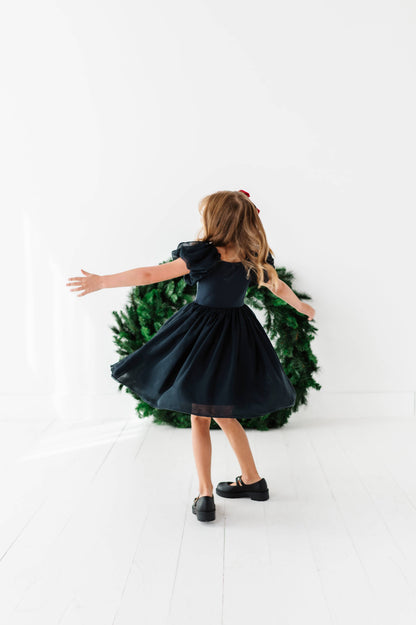 Bow Party Dress | Black