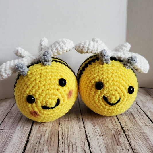 Bumble Bee Crochet Plush Toy