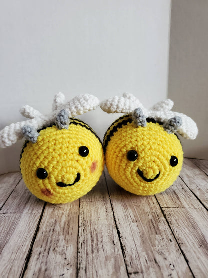 Bumble Bee Crochet Plush Toy