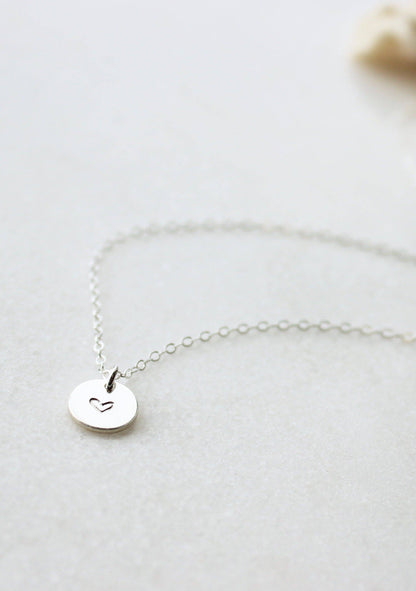 Tiny Vibes Necklace - Heart or Rainbow