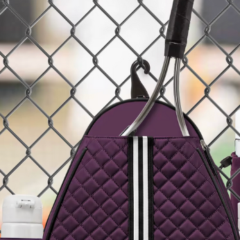 Tennis Quilted Backpack | Beige
