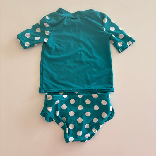 Pre-Loved Toddler Two-Piece Swimsuit | 18-24M | Subtle Stain
