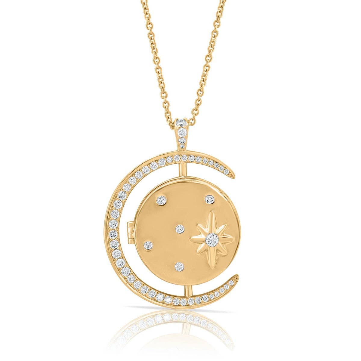 Luna Locket - Gold