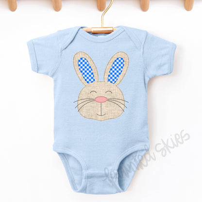 Bunny Baby Bodysuit | Blue