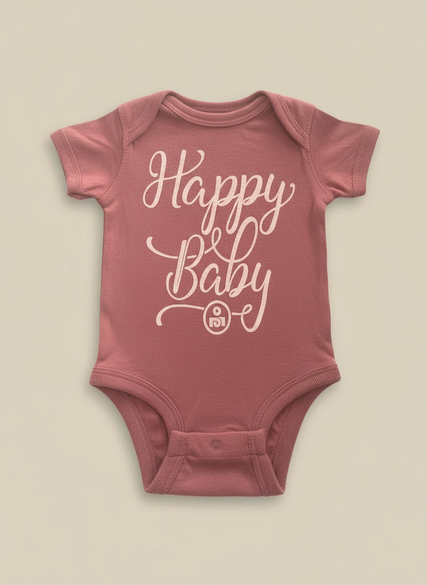 Happy Baby Haumea Bodysuit | Mauve