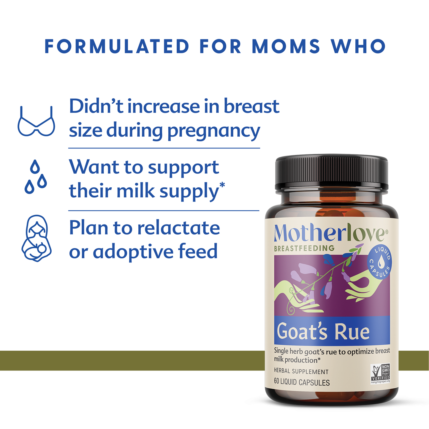 Motherlove Goat's Rue Capsules