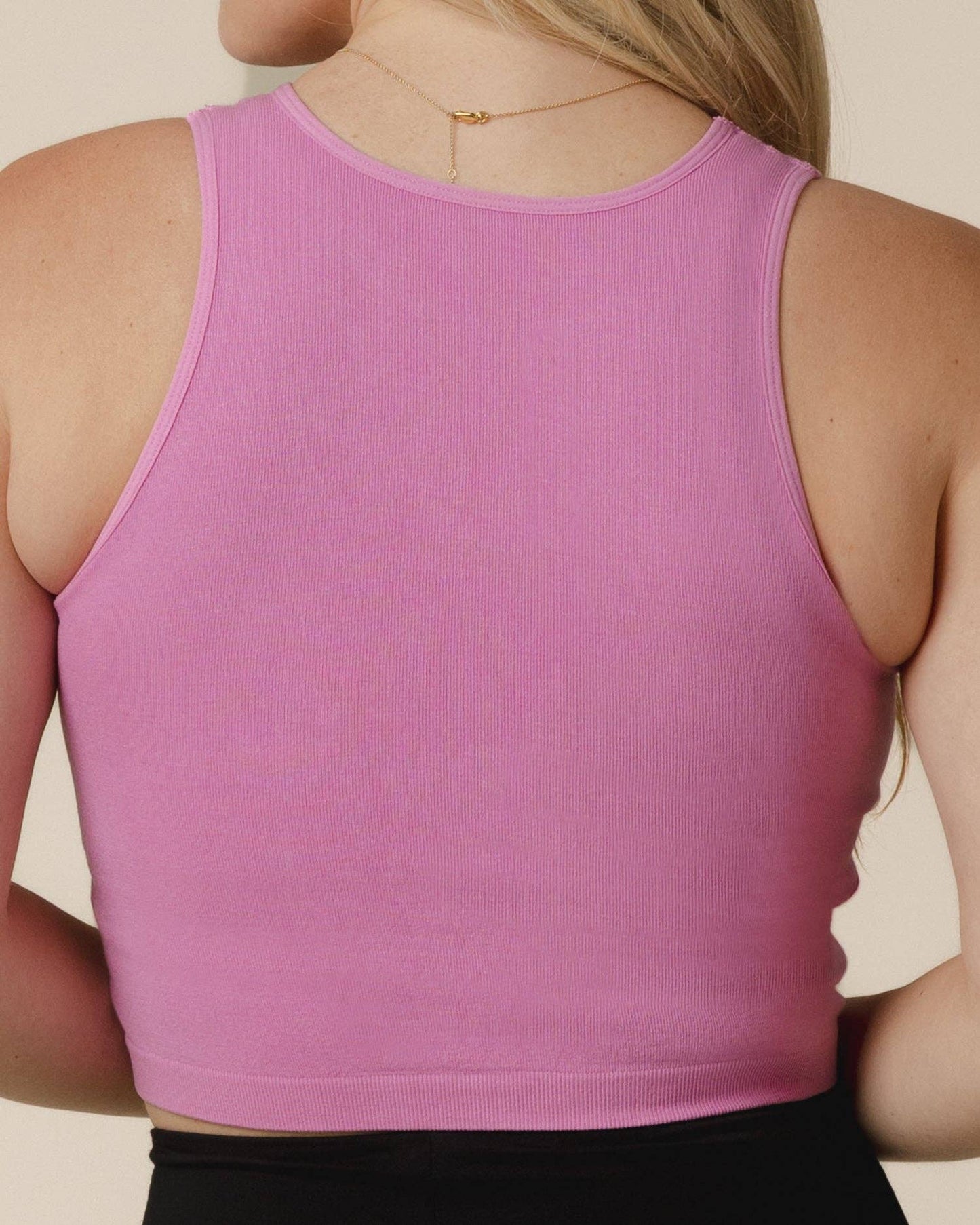 Kindred Bravely Sublime® Bamboo Hands-Free Pumping Longline Bra Top | Soft Fuchsia