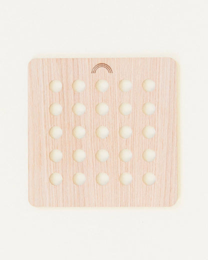 Wooden Weaving Board - Natural Waldorf Toy for Playsilks