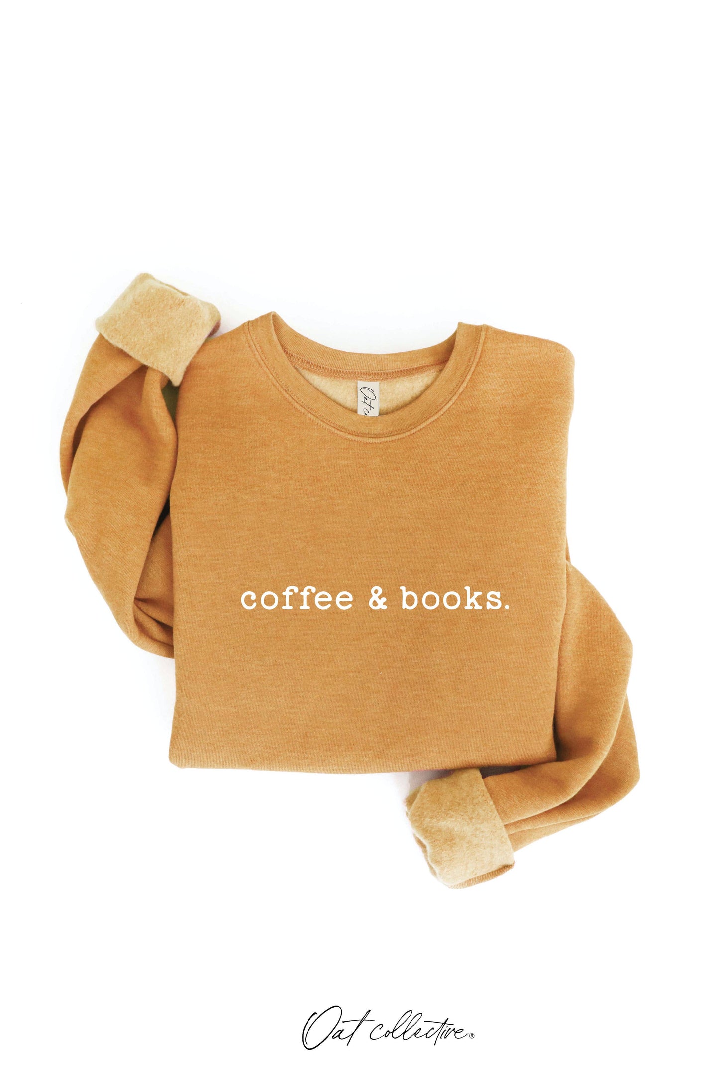 Coffee & Books Crewneck Sweatshirt