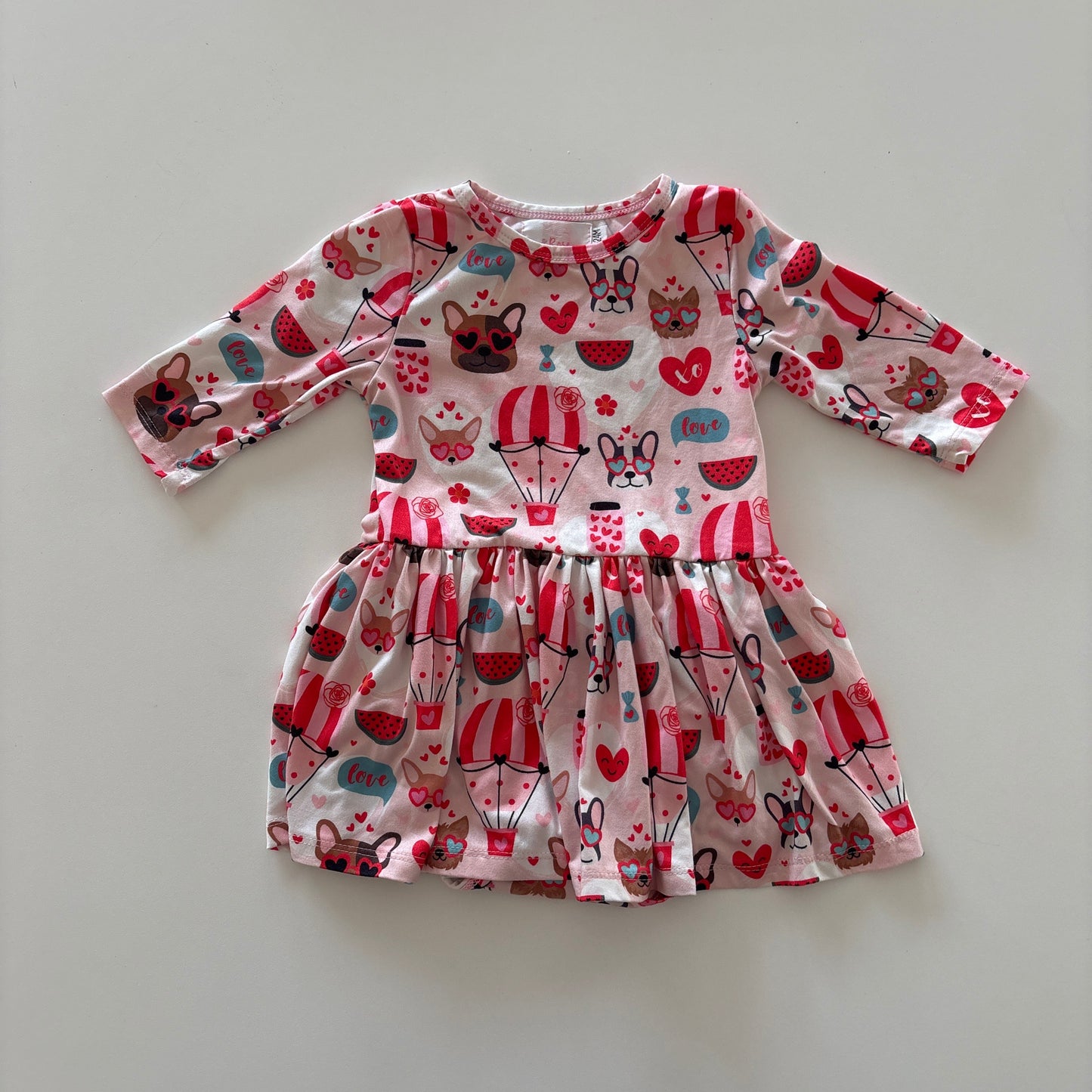Pre-Loved Dress | Dogs & Hearts