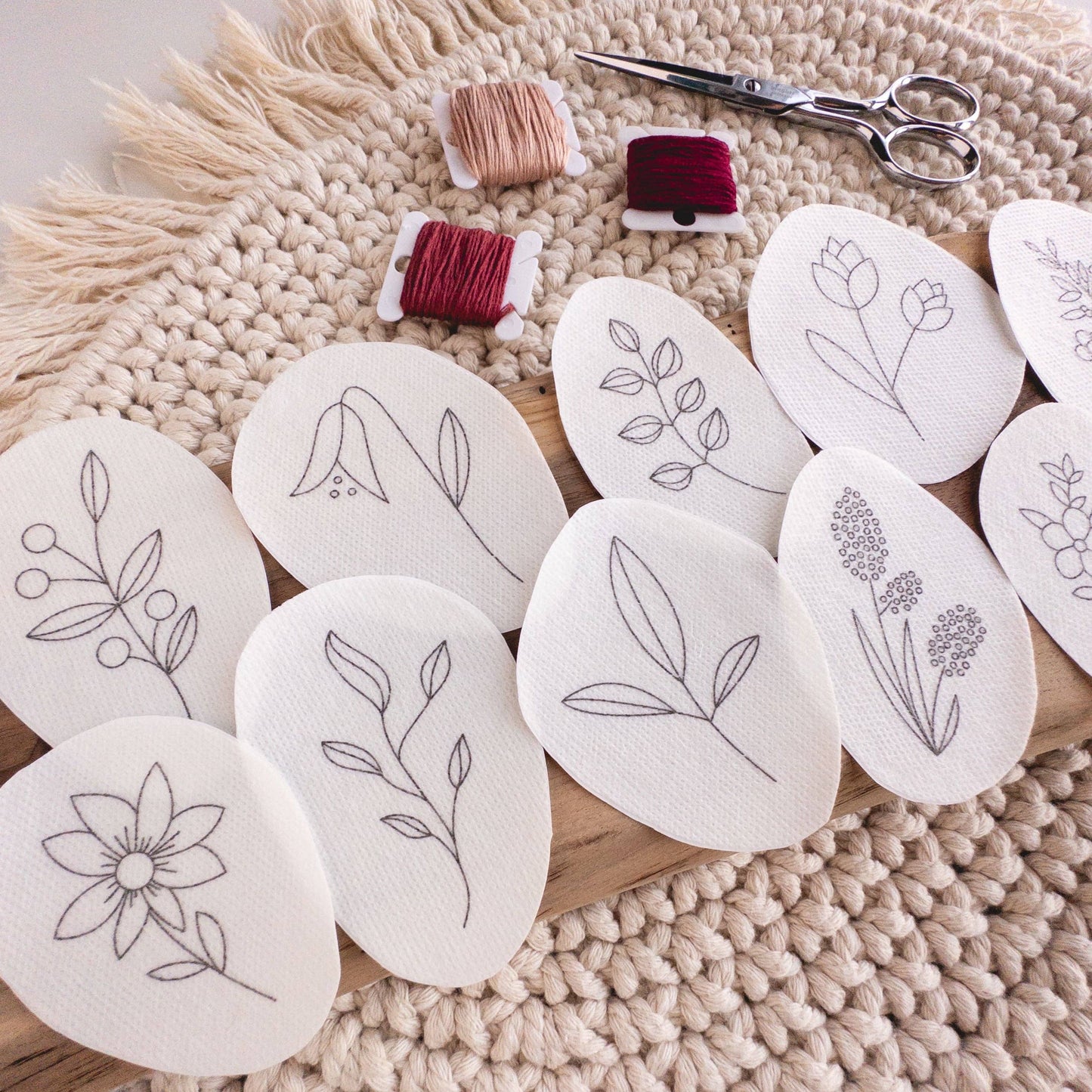 Stick and Stitch Embroidery Patterns | Wildflower