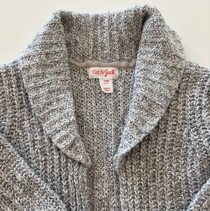 Pre-Loved Cardigan | Gray Sparkle