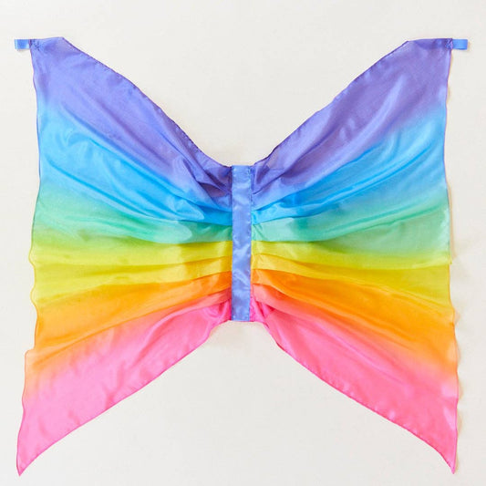 Silk Rainbow Wings - for Fairy Dress-Up Play