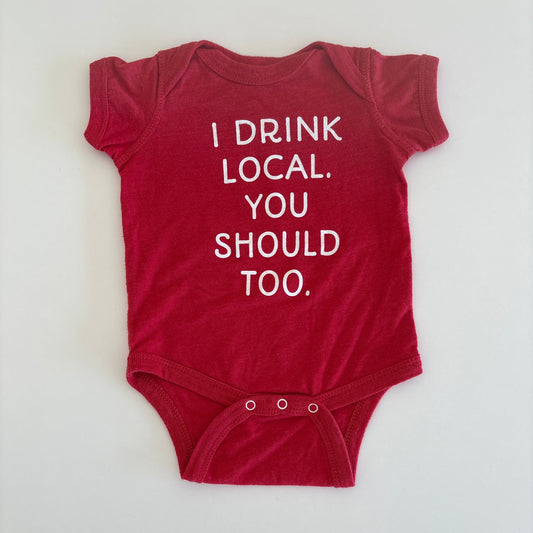 Pre-Loved Baby Bodysuit | Drink Local