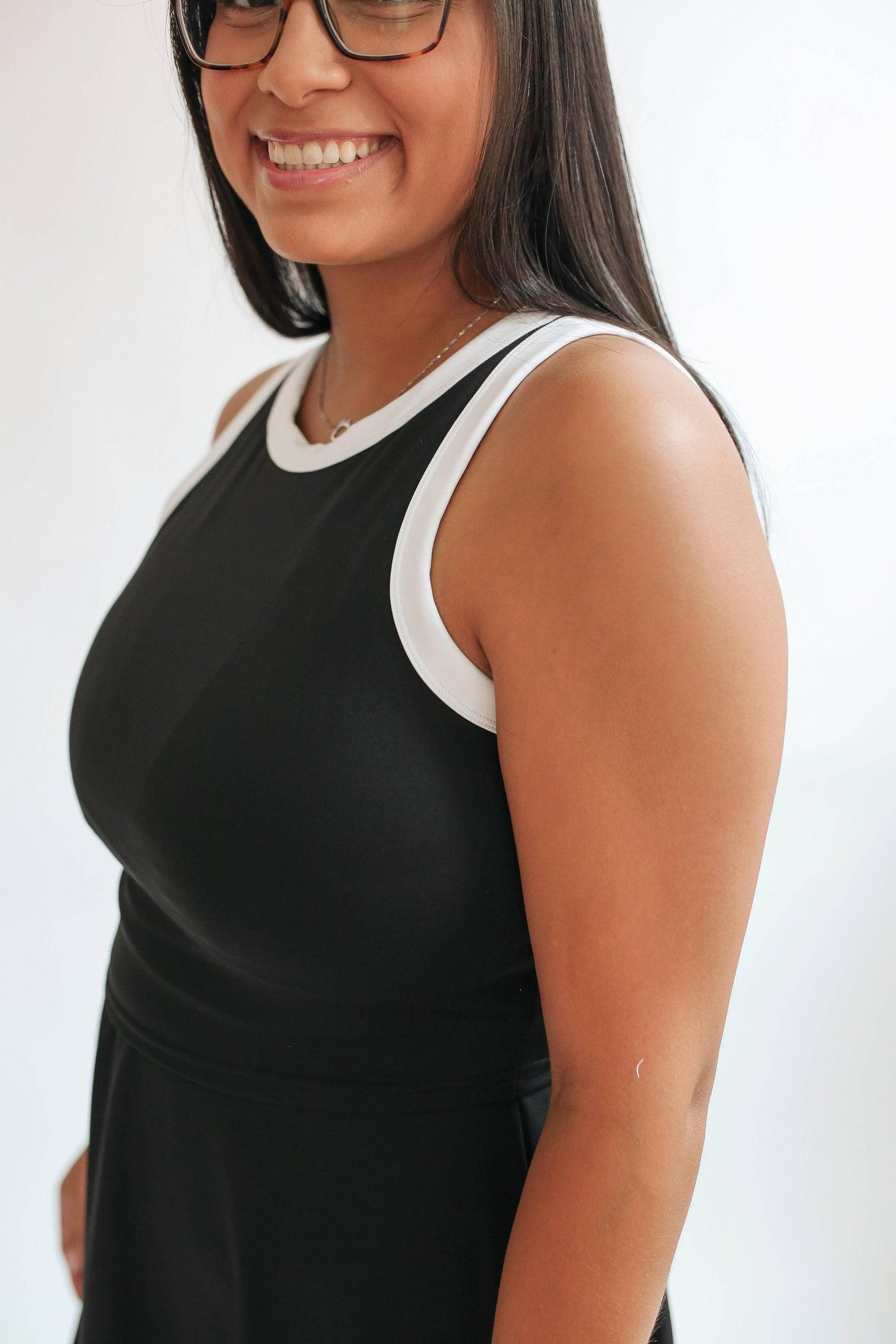 The Courtside Nursing Tennis Dress | Breastfeeding Friendly