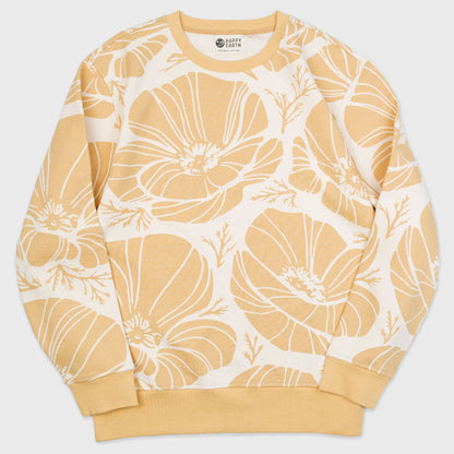 Sweatshirt | Yellow Poppies