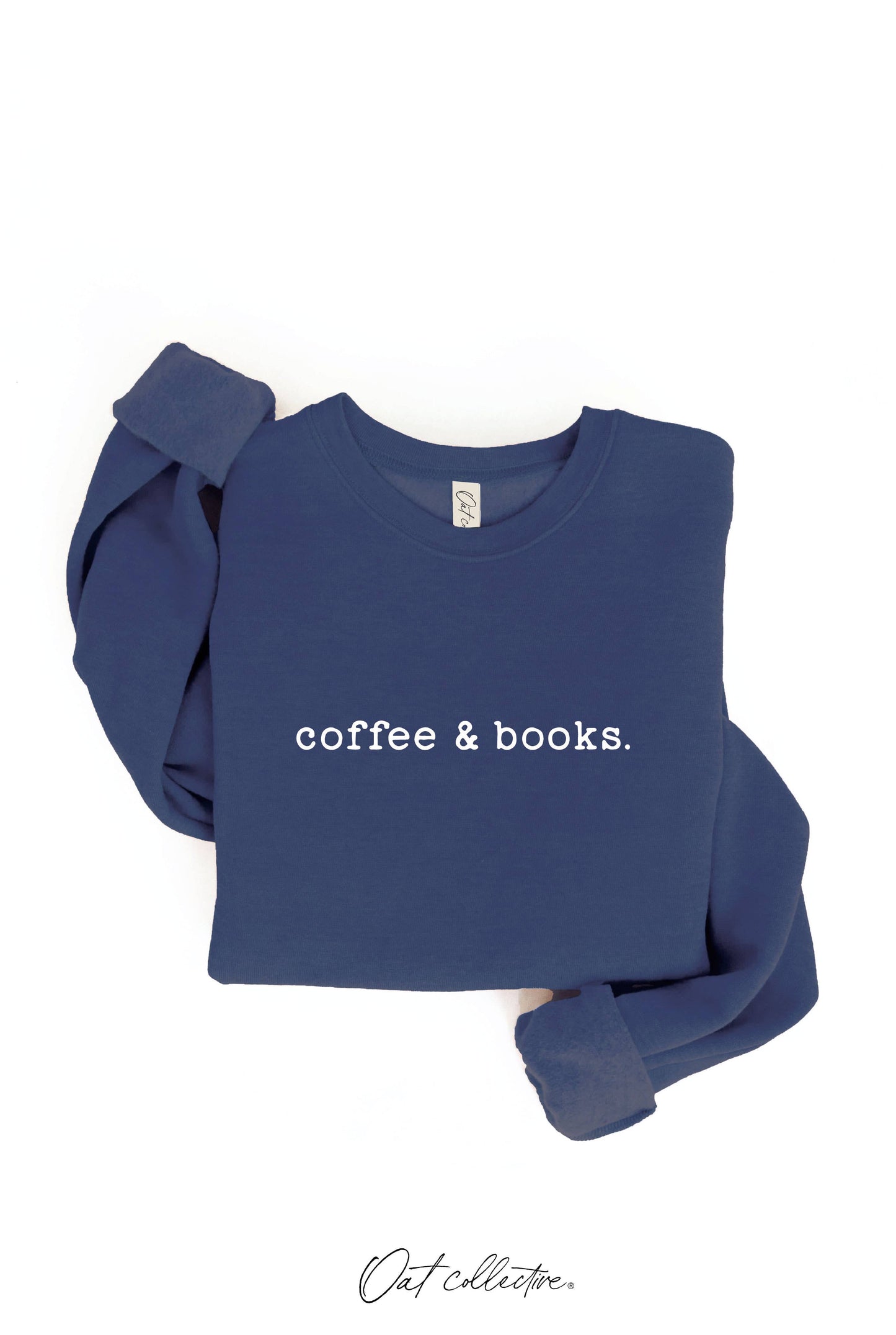 Coffee & Books Crewneck Sweatshirt