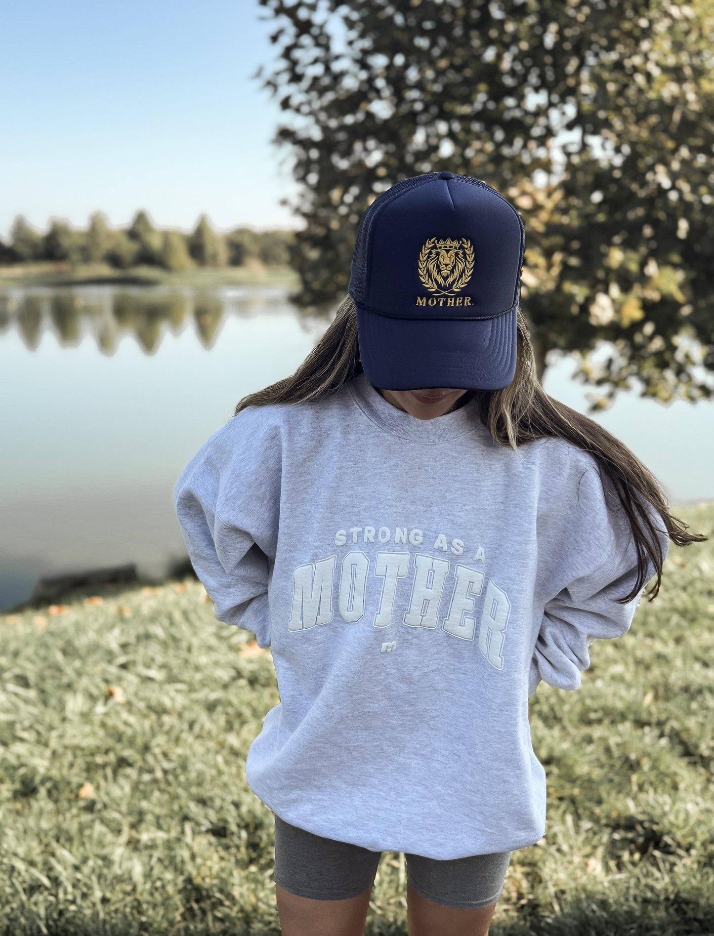 Strong as a mother® Varsity Sweatshirt