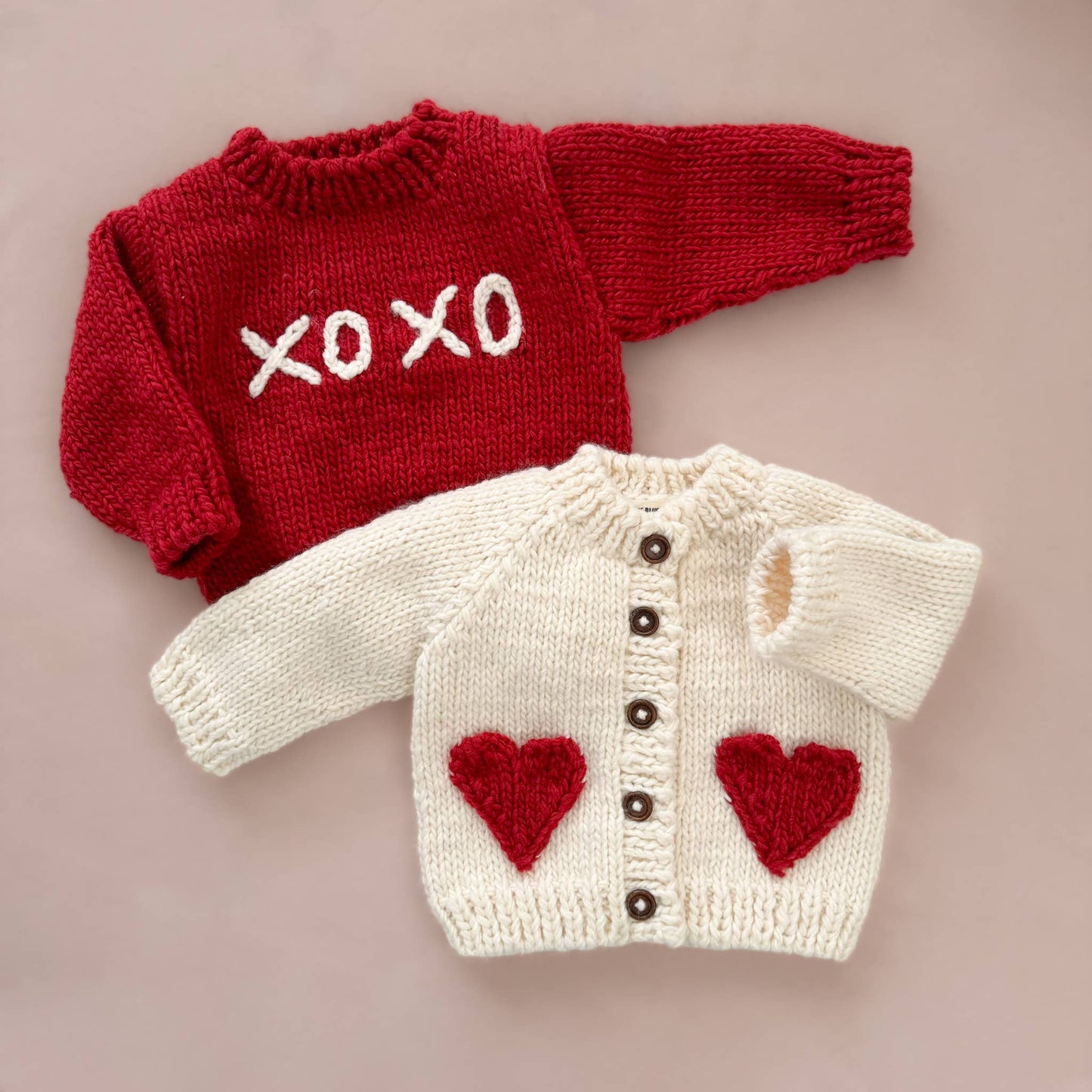 XOXO Sweater, Red | Baby & Kid Love Valentine's Sweater