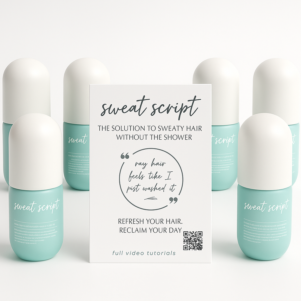 Sweat Script | Post-Workout Hair Refresh Mist