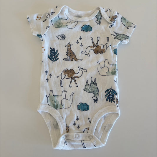 Pre-Loved Baby Bodysuit + Pants | Animals
