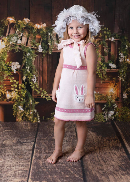 Bunny Pocket Dress | Pink