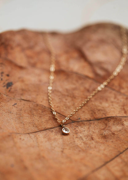 Solitaire Necklace