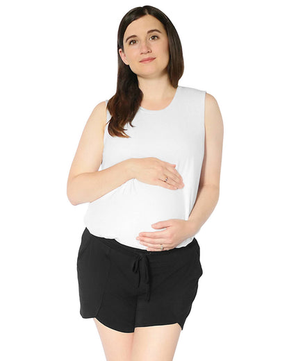 Bamboo Maternity & Postpartum Lounge Shorts