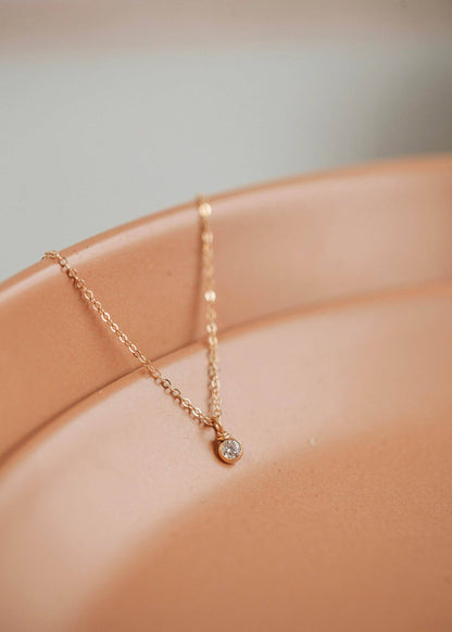 Solitaire Necklace
